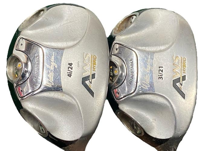 Hagen AWS Hybrid Set 3h,4h Fujikura Tour Perform Stiff Graphite RH New Grips
