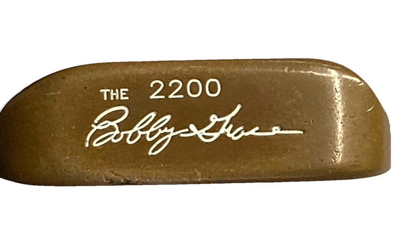 Bobby Grace The 2200 Blade Putter With Insert BeCu Finish RH 34 Inches Steel HC