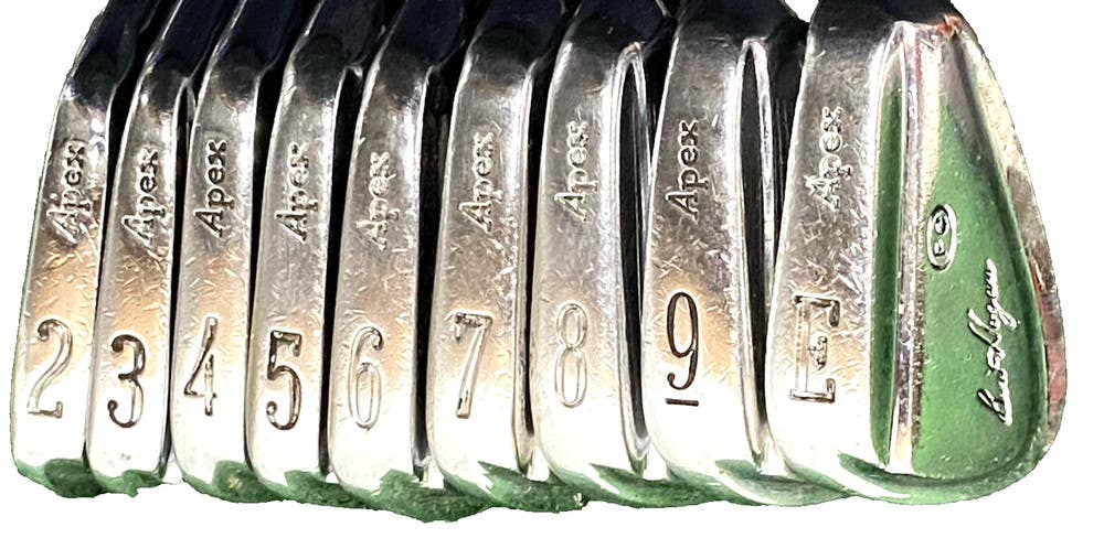 Ben Hogan PC Forged Iron Set 2-PW Apex 4 Stiff Steel 5i 37.5" RH New Jumbo Grips