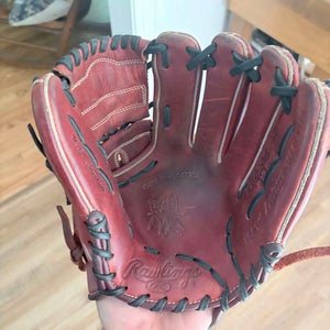 Rawlings Heart of the Hide RH Infield Baseball Glove 11.5" (Used)
