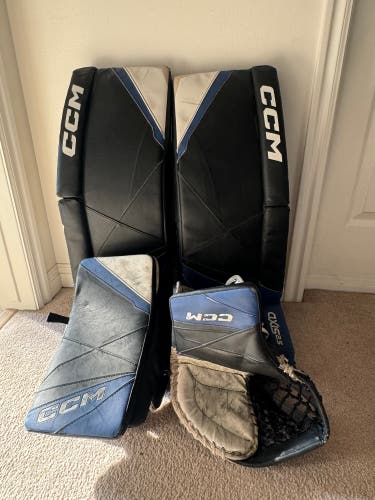 30" 2023 CCM Axis 2.5 Regular Goalie Full Set (Used)