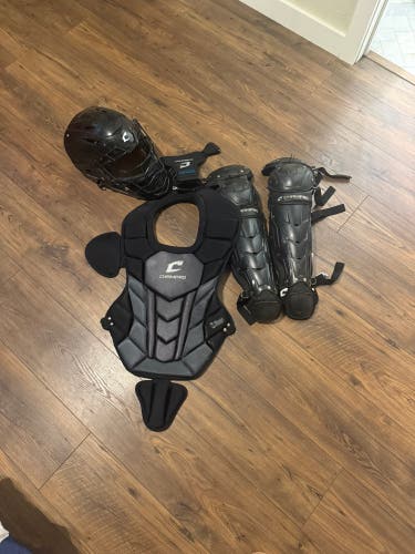 Black Champro Catcher's Set (Used)