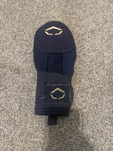 Navy Blue Senior left hand EvoShield Sliding Mitt (Used)