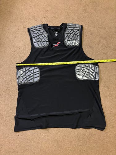 Zoombang vest with shoulder and rib padding XXL