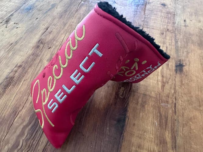 Scotty Cameron Special Select Red Putter Head Cover Good Shape 1005