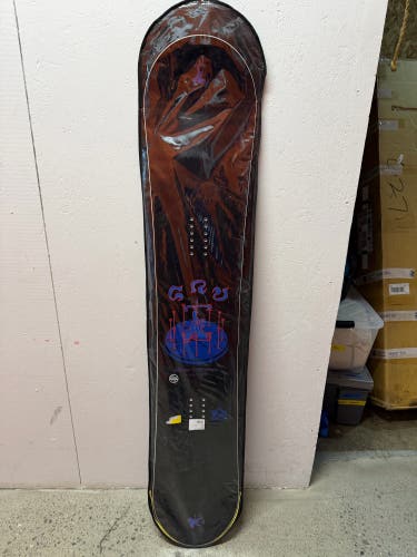 GNU Headspace Snowboard Park Soft Flex True Twin 158 cm (New) Forest Bailey Pro Model