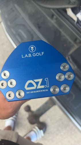 Unisex L.A.B. Golf OZ.1 Counterbalanced Right Handed Putter Graphite Shaft 33" Accra White Shaft New