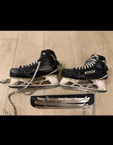 Bauer Supreme S190 Hockey Goalie Skates 10 (Used)