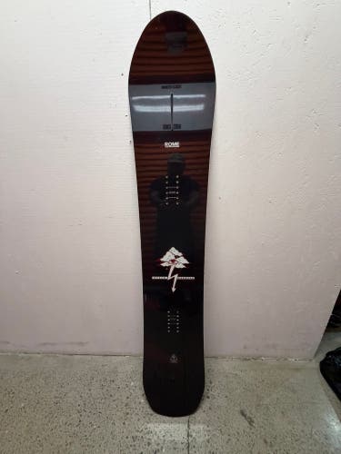 Rome Stale Crewzer All Mountain Freestyle Snowboard 164 cm wide (Used)
