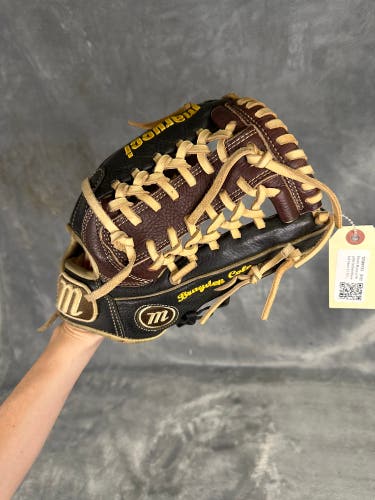 Brown Marucci Htg RH Outfield Baseball Glove 11.75" (Used)