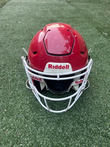 Red Adult Large Riddell SpeedFlex Helmet (New)