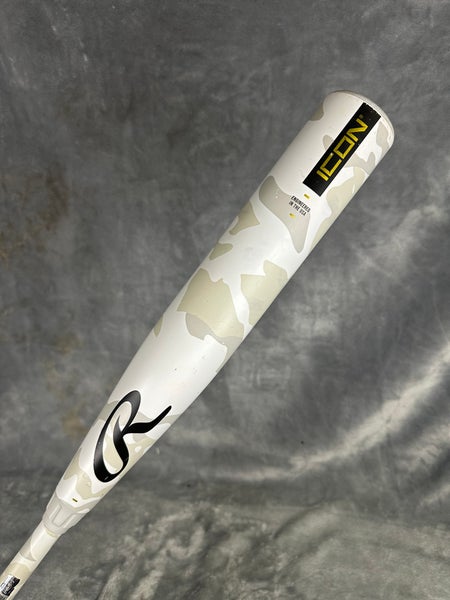 2025 Rawlings Icon Composite Bat USSSA Certified (-5) Composite 27 oz 32" (Used)