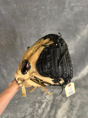 Brown Mizuno PowerClose RH Catcher's Baseball Glove 32.5" (Used)