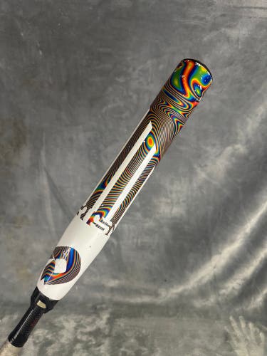 White 2021 DeMarini Prism+ Composite Bat (-11) Composite 18 oz 29" (Used)