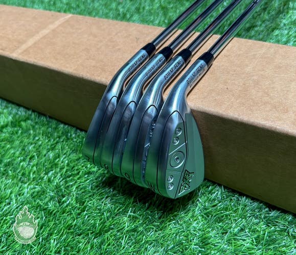New PXG 0311XP Forged Gen 6 Chrome Irons 7-PW KBS 130g X-Stiff Steel Golf Set