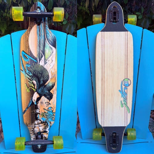 Sector 9 Skateboards “Stay Wild” Complete Drop Through Longboard Skateboard 37.5