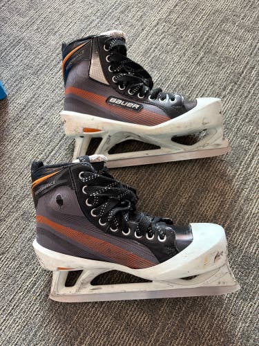 Bauer Supreme One.9 Hockey Goalie Skates 10.5 (Used)