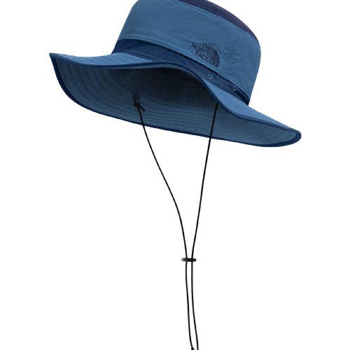 The North Face Horizon Breeze Brimmer Hat Unisex XL Navy Blue Chin Strap GBO3044