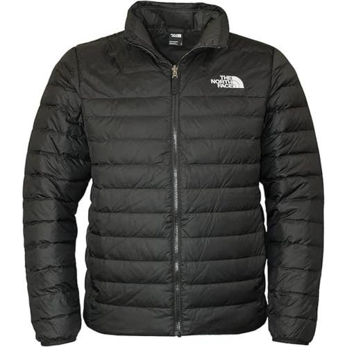 The North Face Flare 2 Puffer Jacket Men's Small Black 550-Down Full Zip JAX1963