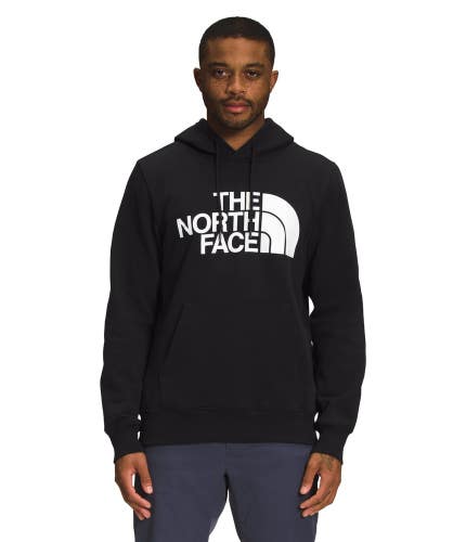 The North Face Half Dome Hoodie Men's XL Black Kangaroo Pocket Pullover UPS1316