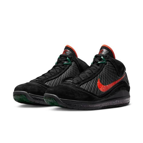 Nike LeBron 7 FAMU DX8554-001 Sneakers Men's 9.5 Black Basketball Shoes Hawk2875