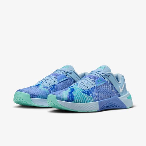 Nike Metcon 10 AMP HQ2621-400 Sneakers Womens 9.5 Ice Blue Workout Shoes MEW2176