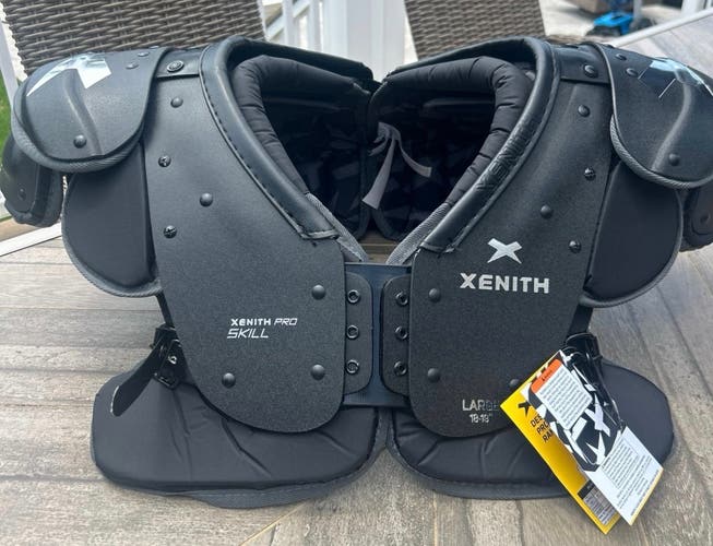 Large Adult Xenith Pro Skill Shoulder Pads (New)
