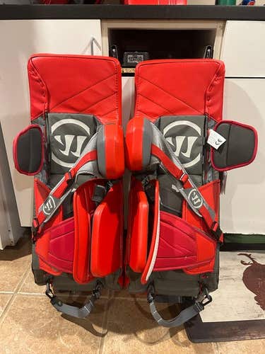 New 33" Regular Warrior Ritual G6 Pro Goalie Full Set Pro Stock