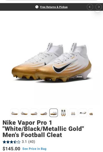 Nike Vapor pro 1 men’s football cleats