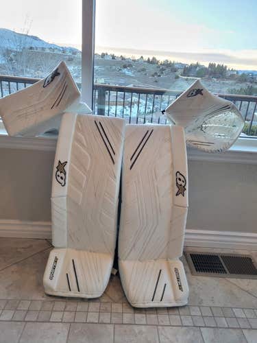 Near New 34" +1 Brian's G-Netik X5 Goalie Full Set
