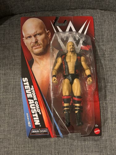 Stone Cold Steve Austin WWE Action Figure Main Event Series 167 Brand New