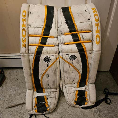 36" Koho 588 Goalie Leg Pads Pro Stock (Used)