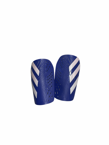 Used Adidas Soccer Shin Guards Youth Royal Blue SM 11834-S000055649