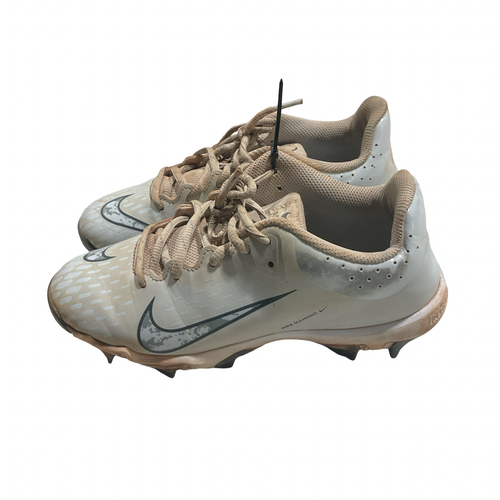 Used Nike DIAMOND BB/SB Cleats Grey Junior 04.5 11834-S000055639