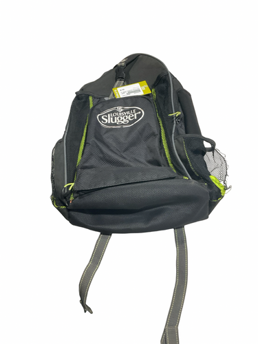 Used Louisville Slugger BLACK LOUISVILLE SLUGGER BAG BB/SB Player Backpack Black 11834-S000055595