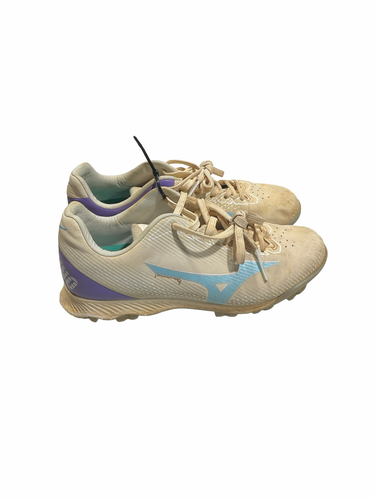 Used Mizuno SB CLEATS BB/SB Cleats White Junior 03.5 11834-S000055576