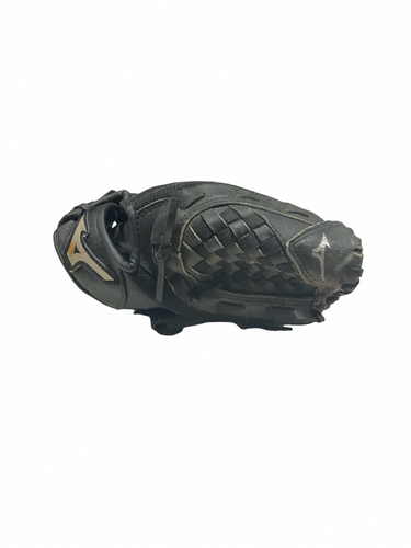 Used Mizuno POWER CLOSE BLK GLOVE BB/SB Glove RH Throw Black 10" 11834-S000055565