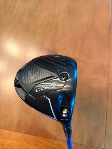 Men's 2025 Callaway Elyte Night Edition Driver Right Handed Driver Stiff Flex 10.5 Loft 45.5" (New)