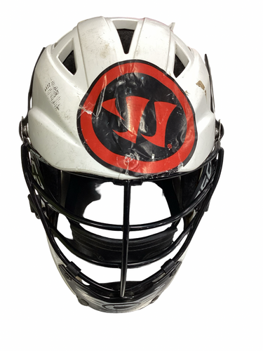 Used Cascade ADJUTABLE Lacrosse Helmet White One Size 11613-S000187906