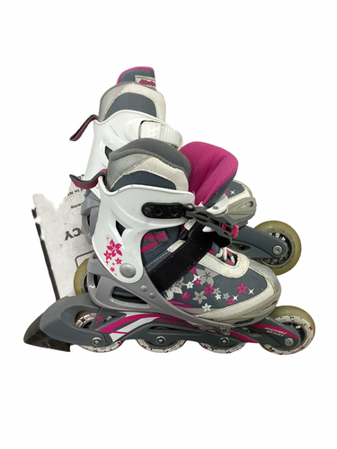 Used Bladerunner PHASER G Junior Rec Fitness Skates White Adjustable 11613-S000187907