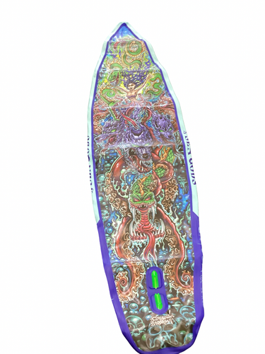 Used SEA GODS INFLATABLE PADDLE BOARD SUP Board Carolina Blue 11Ft 11613-S000187834