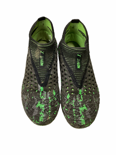 Used Puma NET FIT Soccer Cleats Black Junior 01 11613-S000187809