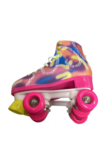 Used QUAD SKATES Senior Roller Quad Skates Pink Senior 5.5 11613-S000187938