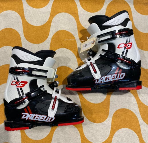 Mondo 24.5 Dalbello CX3 All Mountain Ski Boots (Used)