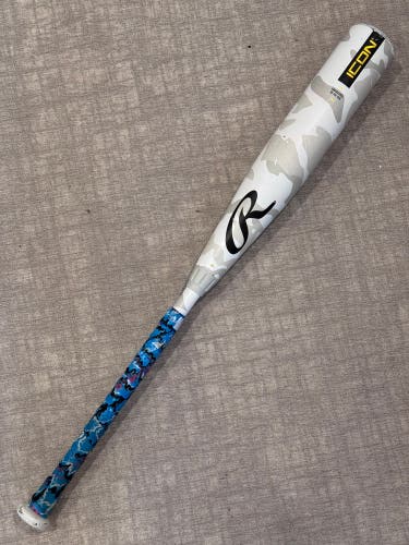2025 Rawlings Icon Composite USSSA Certified Bat (-10) 19 oz 29" (Used)