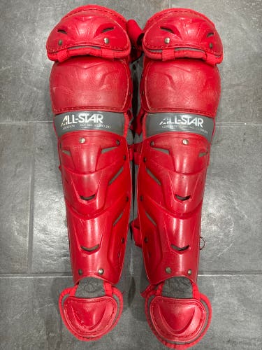 All Star System 7 Axis Catcher's Leg Guard (Used)