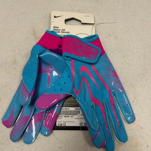 Used Nike VAPOR JET FB Gloves Carolina Blue LG 11490-S000276635
