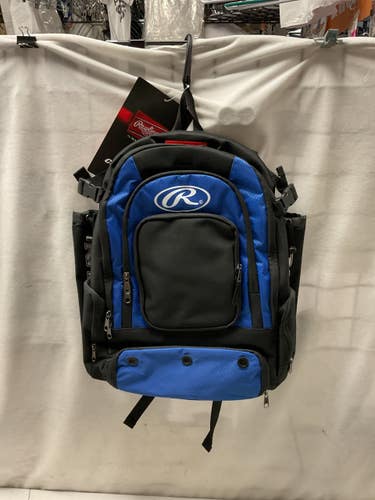 Used Rawlings BACKPACK BB/SB Player Backpack Black 11490-S000276575