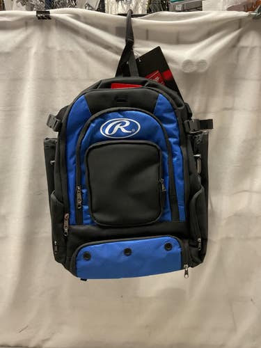 Used Rawlings BACKPACK BB/SB Player Backpack Black 11490-S000276573