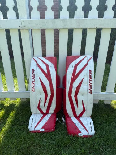 34" Bauer Supreme One90 Goalie Leg Pads (Used)